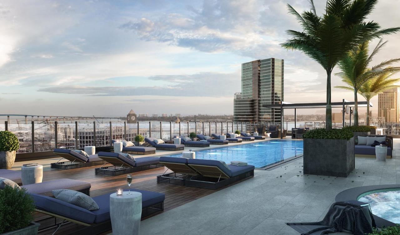 Luxury Designer Suite With Rooftop Pool, Gym San Diego Buitenkant foto